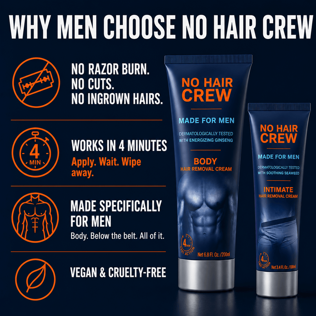 BODY + INTIMATE Hair Removal Cream | Full Body Bundle